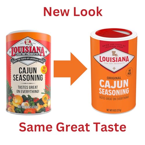 Louisiana Fish Fry Products Cajun Seasoning 8 Ounce