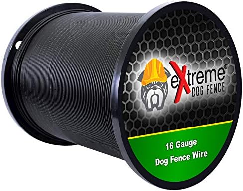 18 Gauge Dog Fence Wire, 1500 ft, Underground Boundary Wire, Heavy Duty | 1500-ft continuous spool; polyethylene jacket, UV-resistant, direct-burial; fits Extreme Dog Fence, PetSafe Compatible