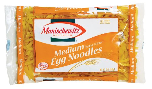 Manischewitz, Medium Noodles, 12 oz