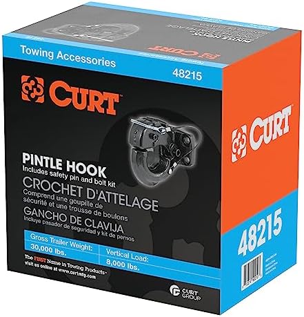 Curt Manufacturing 48215 15 Ton Gtw - Regular Pintle Forged