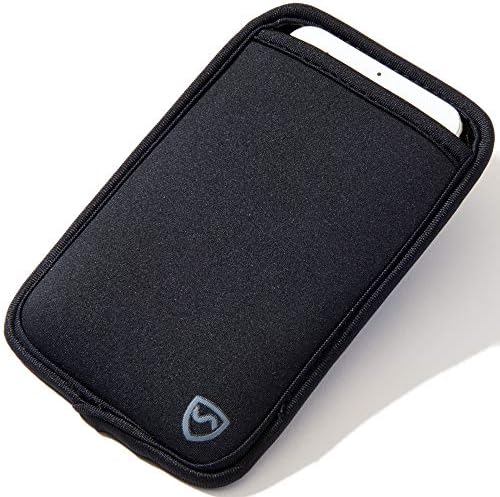 SYB Shield Your Body Anti Radiation Cell Phone Pouch, Cell Phone Sleeves for Blocking EMF, Radiation Blocker for Cell Phone, Black, XL, for Phones Up to 3.25-inches Wide (7 x 4.25 Inches Pouch Size)