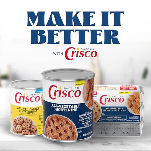 Crisco All-Vegetable Shortening, 454g/1lb.