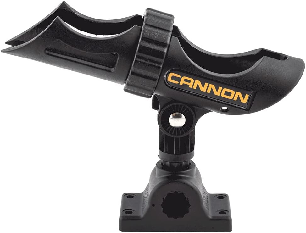 Cannon Three-Position Adjustable Rod Holder for Boat Trolling and Downriggers