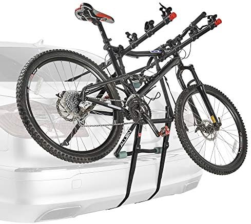 Allen Sports Deluxe 2-Bike Trunk Mount Rack, Model 102DN-R, Black