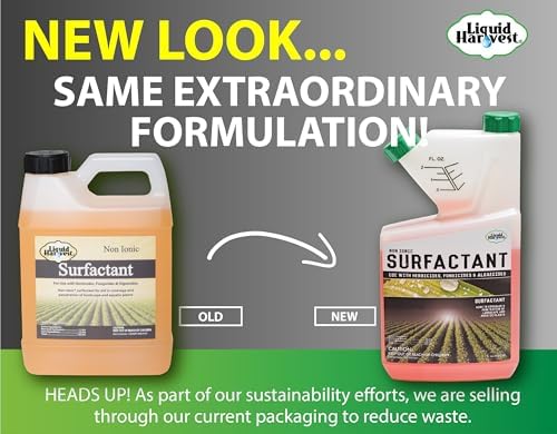 Concentrated Surfactant for Herbicides Non-Ionic 32oz, Increase Product Coverage, Increase Product Penetration, Increase Product Effectiveness
