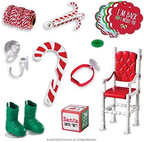The Elf on the Shelf Elves at Play Tools and Tips for Your Scout Elf - 60-Page Guide Book with 100+ Quick and Easy Ideas and 15 Scout Elf Tools