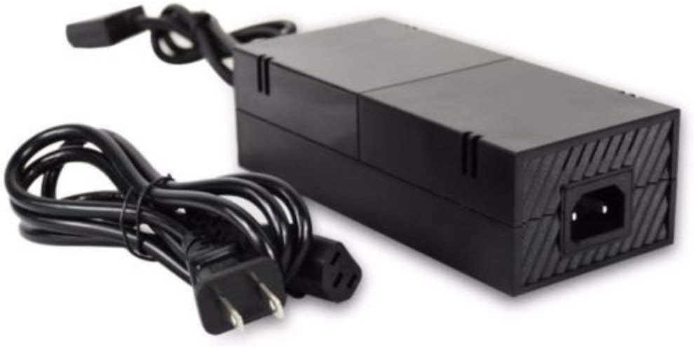 AC Adapter Charger Power Supply Cord Cable for Microsoft Xbox One Console Brick (Renewed)