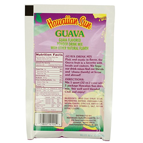 Hawaiian Sun Powder Drink Mix, Passion Orange, 4.44-Ounce