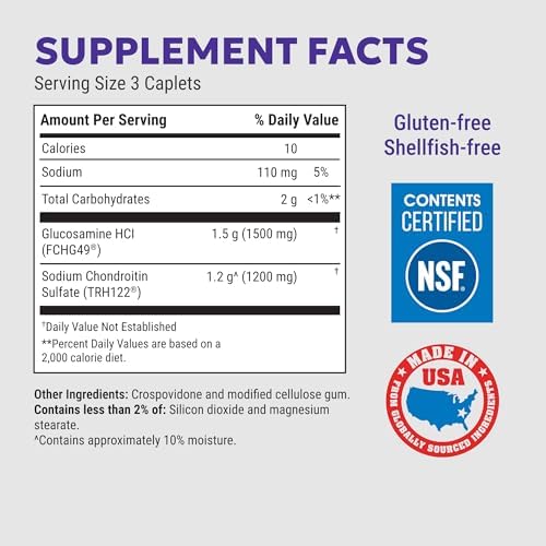 Nutramax Cosamin DS Joint Supplement, Glucosamine Chondroitin, 180 Capsules