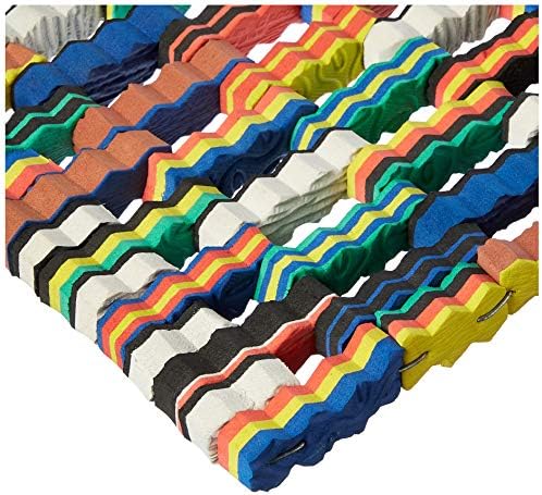 KALALOU PML1001 Recycled Flip Flop Door Mat, One Size, Multicolor