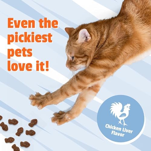 Pet Naturals Calming Chews for Cats, Anxiety Relief with Gentle Ingredients for Thunder, Fireworks, Travel, Grooming, Calming Pet Treats, Chicken Flavor, 30 Count