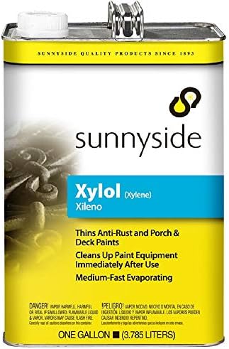 Sunnyside 822G1S Xylol / Xylene Paint Thinner, Gallon, 4-Pack