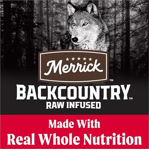 Merrick Backcountry Dry Dog Food Great Plains Red Recipe 20 lb Bag