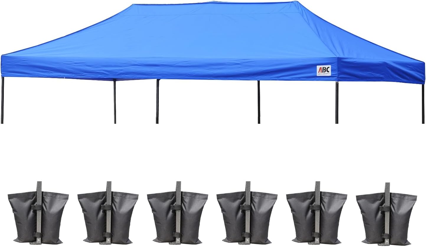 ABCCANOPY Replacement Canopy Top for Pop Up Canopy Tent 10x10 White
