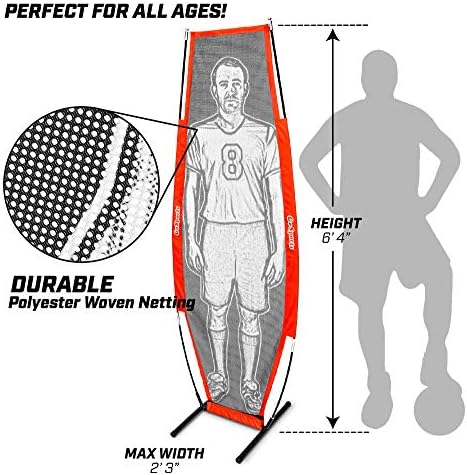 GoSports XTRAMAN Soccer Dummy Defender Training Mannequin