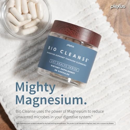 Plexus® Bio Cleanse® 180 ct. | Daily gut health supplement with magnesium to support cleansing, regularity, and vitamin C for immune and antioxidant support