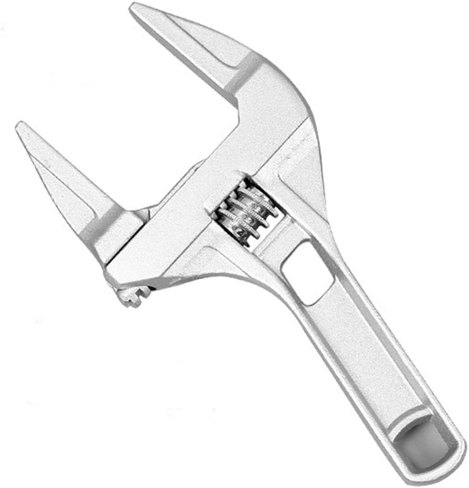 8 Inch Wide Jaw Adjustable Spanner Wrench 6-68mm Aluminum Alloy Plumber