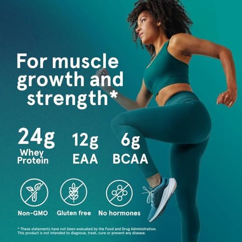 Puori PW1, Grass Fed Whey Protein Powder, Dark Chocolate, 30 Servings | Pasture-Raised Whey Protein Powder Drink Mix containing BCAA Amino Acids - Post-Workout Supplement for Muscle Gain & Recovery