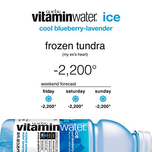 vitaminwater zero squeezed, lemonade flavored, electrolyte enhanced bottled water with vitamin b5, b6, b12, 20 fl oz, 12 pack