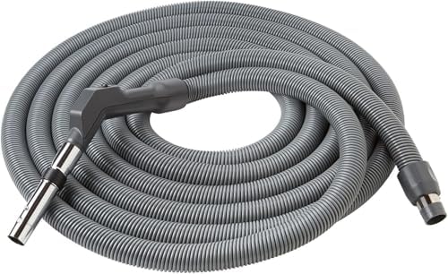 Central Vacuum Hose CH230L Replacement for Central Vacuum Hose 42' Long, Dark Gray Compatible with Broan Nutone