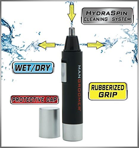 MANGROOMER PRO Essential Nose and Ear Hair Trimmer