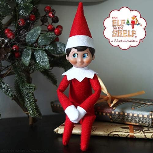 The Elf on The Shelf: A Christmas Tradition - (Girl Scout Elf with Brown Eyes) - Includes Artfully Illustrated Storybook