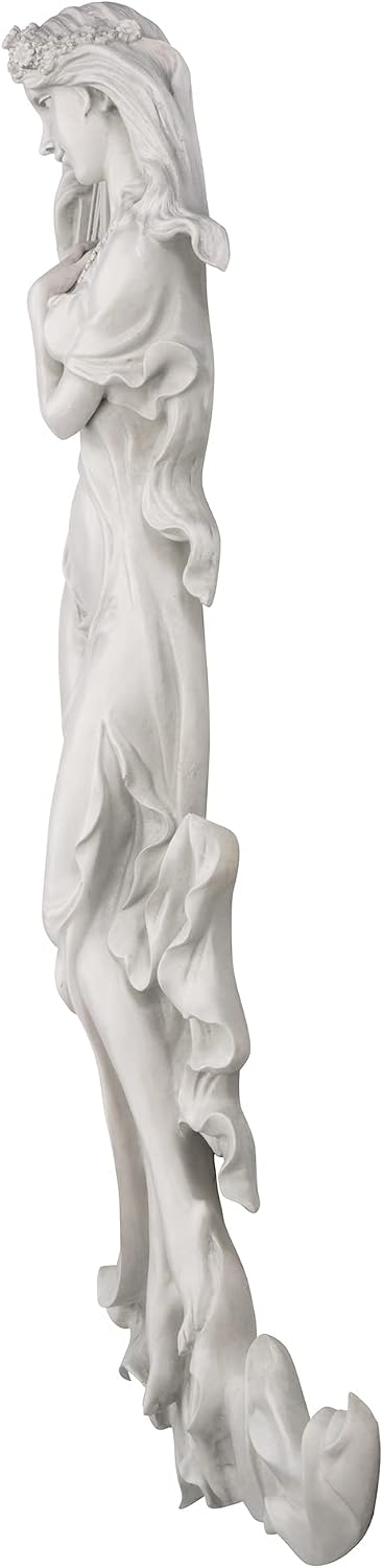 Design Toscano Musical Muse Wall Sculpture, Single