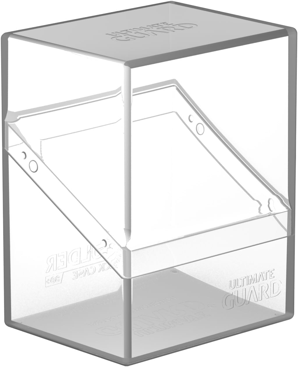Ultimate Guard Boulder 100+ Classic, Deck Case for 100 Double-Sleeved TCG Cards, Emerald, Secure & Durable Storage for Trading Card Games, Soft-Touch Finish