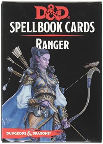 Gale Force Nine Dungeons & Dragons: Spell Book Cards: Ranger Deck Card Game (8 Players)