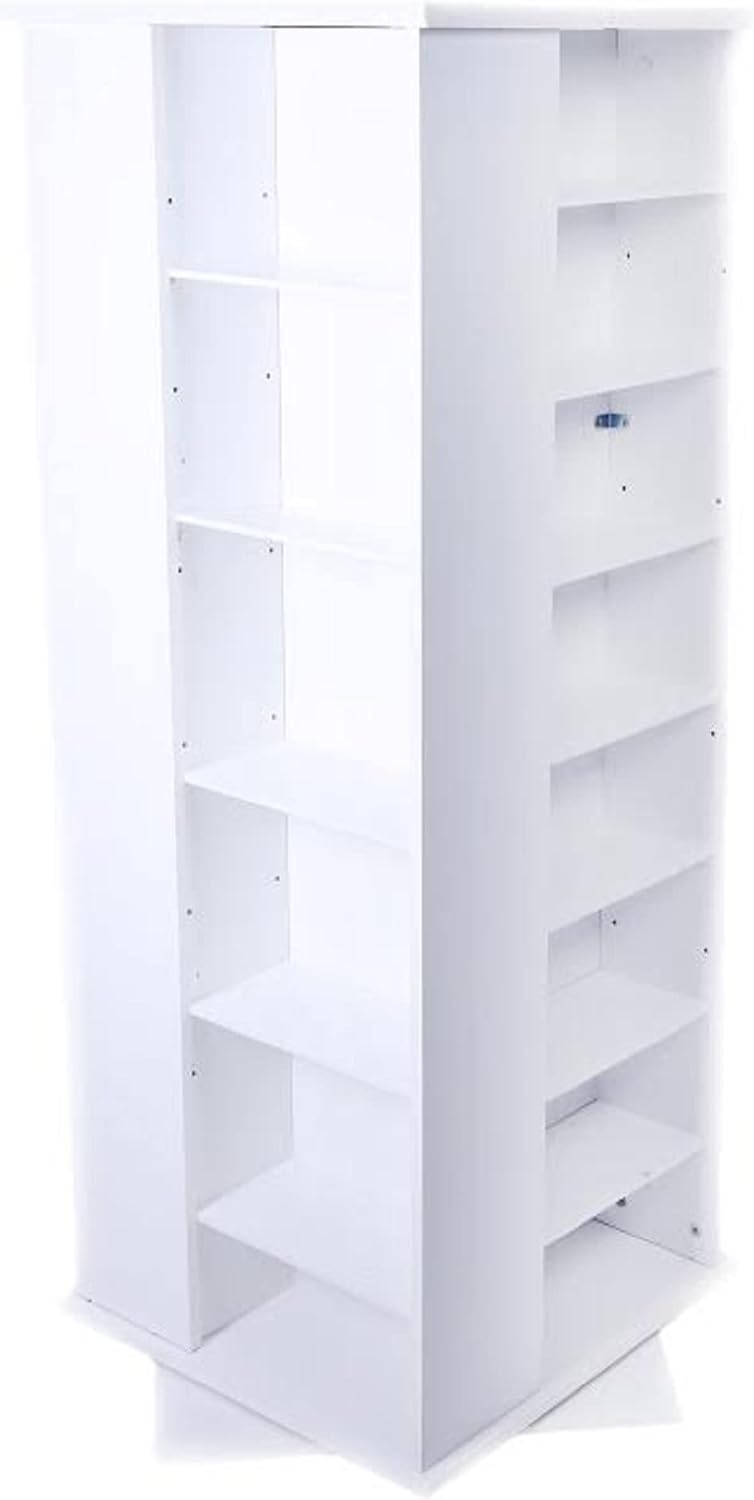 Venture Horizon Revolving Media Tower 900 Black with Oak Trim