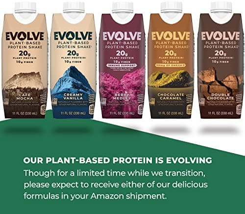 Evolve, Protein Shake Classic Chocolate, 11 Fl Oz, 4 Pack