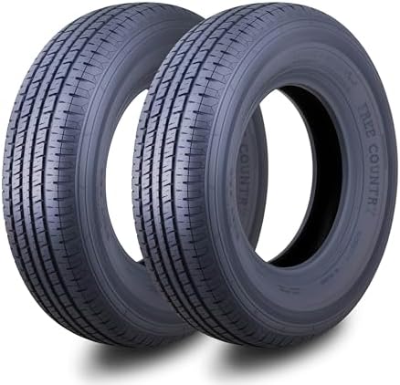 FREE COUNTRY 2 Premium Trailer Tire ST225/75R15 10PR LRE 117N w/Scuff Guard