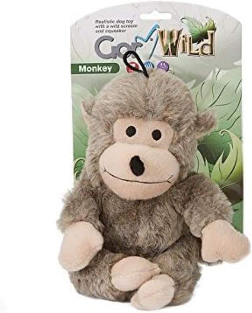 Gor Pets Soft Dog Toy Plush Wild Cow