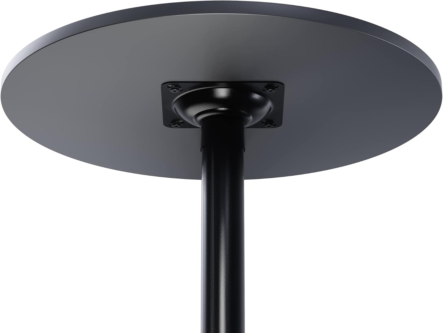 Winsome Obsidion Round Tall Pub Table, Black, 40" | Small High Top Circle Bar Style Cocktail or Bistro Table for Kitchen, Breakfast Nook, Dining Area
