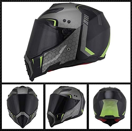 Motorcycle Helmet Dual Sport Helmet Off Road Dirt Bike ATV DOT Certified