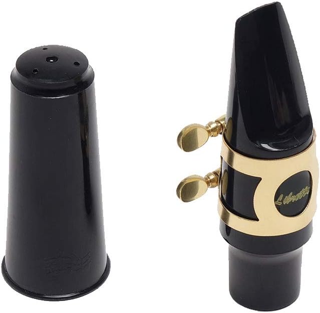 Libretto Tenor Saxophone Mouthpiece Kit, Giftable Standard Mouthpiece Set: ABS 5C Mouthpiece, Plastic Cap