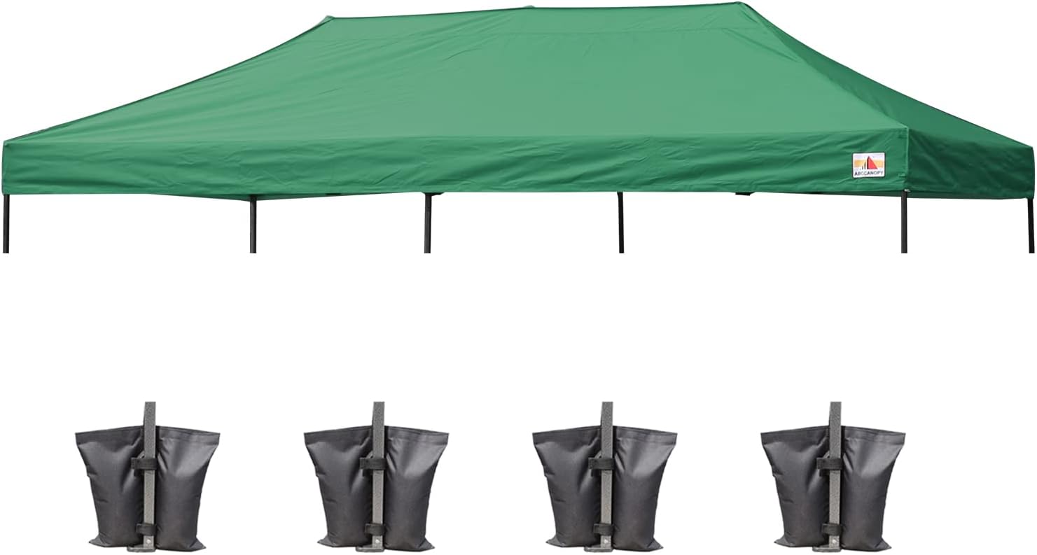 ABCCANOPY Replacement Canopy Top for Pop Up Canopy Tent 10x10 White