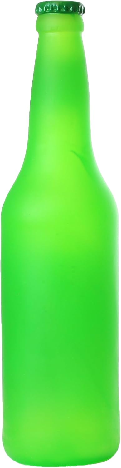 SILLY SQUEAKERS Tuffy Beer Bottle Dog Toy: Squeaky Dog Toy, Washable and Floats, Vinyl