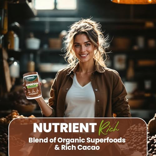 Greens+ Organic RAW Superfood Powder, Dietary Supplement | 8.46oz | Energy Boost | Super Blend Immune Support, Morning Kick, Nutrition Vibrant Health, Vegan, Soy Free | Dairy Free | Gluten Free