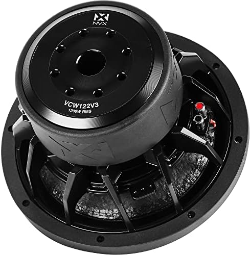 NVX VCW152v3 15" 3000 Watt Max (1500W RMS) Dual 2-Ohm VC-Series Car Subwoofer (VCW152 Version 3) | 3000 Watt Max (1500W RMS) Car Subwoofer