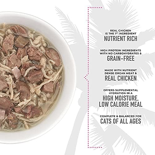 Tiki Cat After Dark Wet Cat Food, Variety Pack, 2.8 oz. Cans (12 Count)