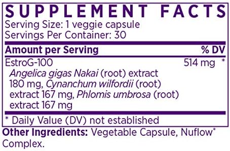 NAOMI Harmony - Patented EstroG-100® for Menopause Support - Non-Estrogenic Hot Flash, Night Sweat & Sleep Comfort - Hormone-Free Botanical Formula