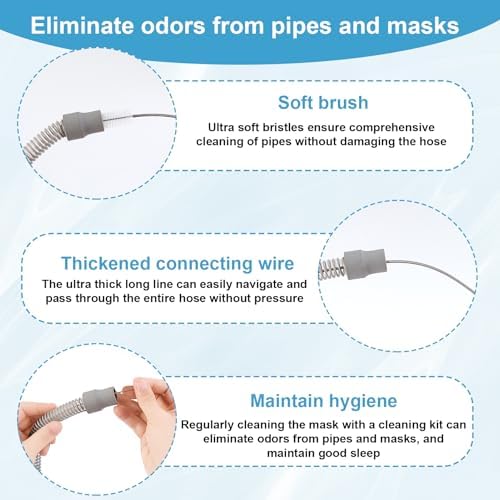 CPAP Hose Brush Cleaning Kit for All Cpap Hoses and Masks
