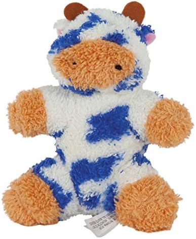 Petmate Softies Cow Toy for Dog, Medium