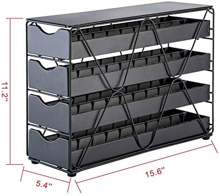 FlagShip Nespresso Vertuo Pod Holder 60 Large Pods Capacity 3 Tier