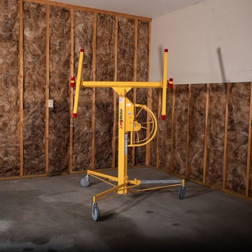 Panellift® The Original Drywall Lift 439, Professional-Grade Chain-Drive Sheetrock Hoist for Walls and Ceilings, 14 ft 5 in Max Lift, 200 lb Capacity