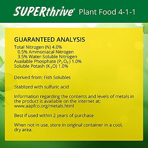 SUPERthrive Plant Food for All Plants