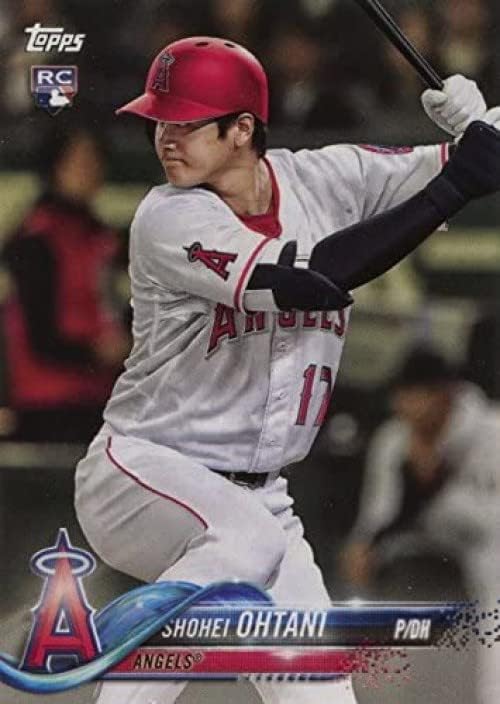 2018 Topps Shohei Otani (Ohtani) Los Angeles Angels Baseball Rookie Card #A17