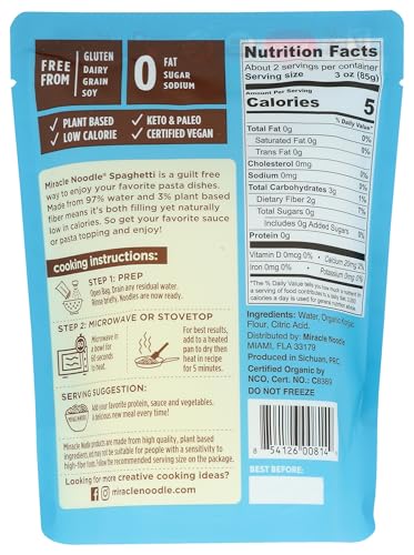 Miracle Noodle, Noodle Ready Spaghetti Style, 7 Ounce