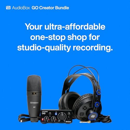 PreSonus AudioBox USB 96 25th Anniversary Studio Recording Package